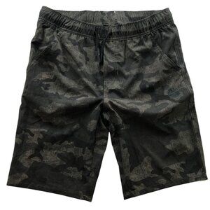Timberland Boys Shorts Large Drawstring Camouflage Casual Pull On Athleisure